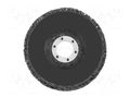 Grinding wheel; Ø: 125mm; Øhole: 22.2mm; fiber HÖGERT TECHNIK HT8D190