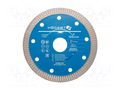 Cutting diamond wheel; Ø: 125mm; Øhole: 22.2mm; Disc thick: 1.2mm HÖGERT TECHNIK HT6D722