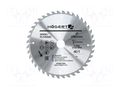 Circular saw; Ø: 250mm; W: 2mm; Teeth: 40; wood,chipboard; 30mm HÖGERT TECHNIK HT6D790