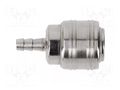 Quick connection coupling; Connection: 6,3mm HÖGERT TECHNIK HT4R803