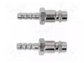 Coupling-adapter terminal; Pneumatic connection: 12,5mm; 2pcs. HÖGERT TECHNIK HT4R813