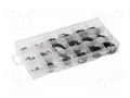 Circlip set; 150pcs. HÖGERT TECHNIK HT8G502