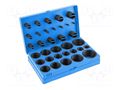 O-ring set; NBR caoutchouc; 419pcs. HÖGERT TECHNIK HT8G507