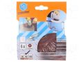 Sanding plate; Granularity: 60; fiber; Ø115mm; 6pcs. PG PROFESSIONAL PG-347.10