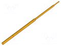 Test probe socket; Operational spring compression: 2.5mm; 2A INGUN KS-075WL