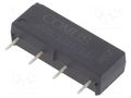 Relay: reed switch; SPST-NO; Ucoil: 12VDC; 500mA; max.150VDC; 10W COMUS 3570.1331.123