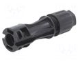 Connector: solar; plug; male; IP67; for cable; crimped; 60A; 10mm2 CABUR IS14242N