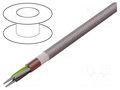 Wire; SiHF; 4G1mm2; Cu; stranded; silicone; brown-red; -60÷180°C HELUKABEL SIHF/GL-P-4G1