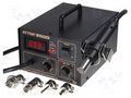 Hot air station; digital,with knob; 280W; 100÷480°C; 3÷23l/min ATTEN AT850D