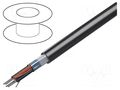 Wire; 2x2x24AWG; RS232,RS422; stranded; Cu; shielded,Al-PET foil BELDEN 9729NH.00100