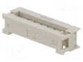Connector: IDC; SEK Low Profile; PIN: 14; straight; THT; tinned; PBT HARTING 09181149422