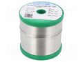 Tin; lead free; Sn96,5Ag3Cu0,5; 0.75mm; 500g; reel; 217÷221°C; 2.2% ALPHA HF850SAC305-075/05