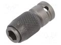 Adapter; Kind of socket: C6,3mm,square; 1/4"; Holder: hexagonal WERA WERA.05042750001