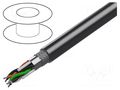 Wire; 3x2x28AWG; RS232,RS422; stranded; Cu; Insulation: PVC; chrome BELDEN 9805.060500