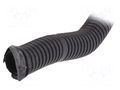 Protective tube; Size: 20; PVC; dark grey; L: 25m; 750N; Øint: 14.5mm PAWBOL PW-6100A-25/750P
