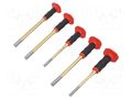 Kit: punches; 5pcs. RENNSTEIG REN.4251540