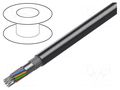 Wire; 15x24AWG; RS232,RS423; stranded; Cu; Insulation: PVC; chrome BELDEN 9936.060500