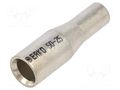 Tip: butt splice; reductive; copper; tinned; crimped; for cable ERKO KLR-50-25/1
