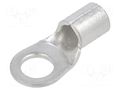 Tip: ring; M6; 10mm2; crimped; for cable; tinned; copper; 6.5mm ERKO KOA-6-10/100