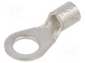 Tip: ring; M6; 4÷6mm2; crimped; for cable; tinned; copper; 6.5mm ERKO KOA-6-6/100