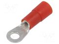 Tip: ring; M3; Ø: 3.2mm; 0.5÷1mm2; crimped; for cable; insulated ERKO KOE-3-1/100