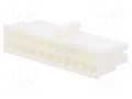 Connector: wire-wire/PCB; plug; female; PIN: 22; Mini-Fit Jr; 600V MOLEX MX-39-01-2225