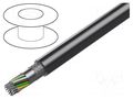 Wire; 25x24AWG; RS232,RS423; stranded; Cu; Insulation: PVC; chrome BELDEN 9937.060500