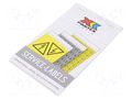 Safety sign; self-adhesive folie,vinyl; black; 16mm; Marking: L2 PARTEX PLB42357