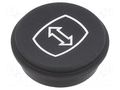 Button; round; Ø21mm; black; 09 EAO 09-0S12.2025