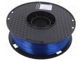 Filament: PET-G; 1.75mm; blue; 220÷260°C; 1kg GEMBIRD 3DP-PETG1.75-01-B