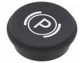 Button; round; Ø21mm; black; 09 EAO 09-0S12.0238