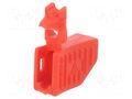 Accessories: case; red; Overall len: 17.8mm; Socket size: 4mm STÄUBLI KT4-B-22