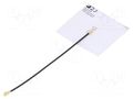 Antenna; BEIDOU,Galileo,GNSS,GPS,IRNSS,QZSS; glued; Len: 100mm 2J Antennas F0201P010MC137BUFL