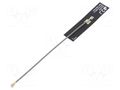 Antenna; BEIDOU,Galileo,GNSS,GPS,QZSS; 3.7dBi,3.9dBi,4dBi; U.FL 2J Antennas F0301P010MC137BUFL