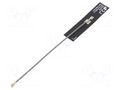 Antenna; BEIDOU,Galileo,GNSS,GPS,QZSS; 3.7dBi,3.9dBi,4dBi; U.FL 2J Antennas F0301P010MC137BUFL