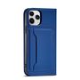 Magnet Card Case for iPhone 12 cover card wallet card stand blue, Hurtel 5907769342226 5907769342226