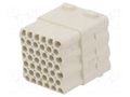 Connector: HDC; module; female; 10A; 150V; Han-Modular®; PIN: 42 HARTING 09140423101