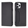 Magnet Card Case for iPhone 12 Pro Max Pouch Card Wallet Card Holder Black, Hurtel 5907769342295 5907769342295