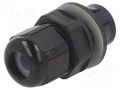 Cable gland; IP68; polyamide; black; push-in; Ømount.hole: 16.3mm LAPP LP-53112885