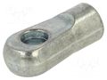 Mounting element for gas spring; zamak; 8.2mm; Thread: M8 PNEUMAT 92264