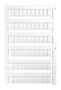 TERMINAL MARKER, MULTIFIT/6MM, 120P/CARD 1677220000