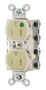 PWR CON, NEMA 5-15R, HOSPITAL GRADE, IVY SNAP8200ILTR