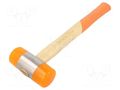 Hammer; 320mm; 698g; 45mm; round; plastic; wood BETA BE1390/45