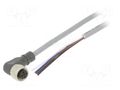 Cable: for sensors/automation; PIN: 4; angled; 2m; M12; 250VDC; 4A CARLO GAVAZZI CONE14NF-A2P
