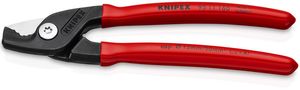 KNIPEX 95 11 160 StepCut® Cable Shears plastic coated burnished 160 mm 95 11 160 4003773085904