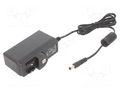 Power supply: switching; mains,plug-in; 30VDC; 1.2A; 36W; 89.3% XP POWER ACM36US30