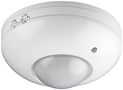 Infrared Motion Detector, white - for surface ceiling mounting, 360° detection, 6 m range, for indoor use (IP20), suitable for LEDs 95172