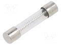 Fuse: fuse; 3A; 250VAC; time-lag; cylindrical,glass; 6.3x32mm; MDL EATON/BUSSMANN BK-MDL-3-R
