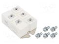 Bridge rectifier: three-phase; Urmax: 1.6kV; If: 100A; Ifsm: 920A YANGJIE TECHNOLOGY MD100S16M3-YAN