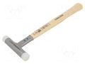 Hammer; 300mm; W: 105mm; 245g; 20mm; round; wood (hickory) HALDER HAL-3366.020